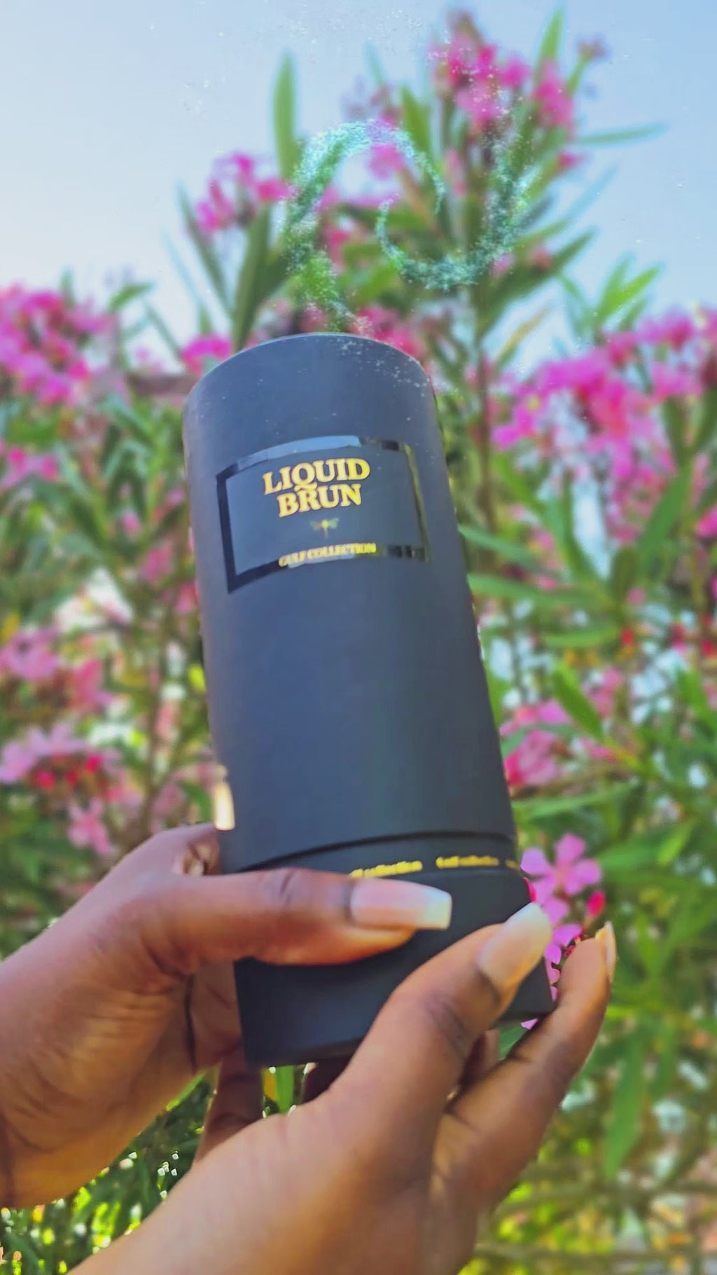 Liquide BRUN extrait de parfum